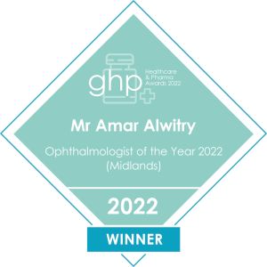 Amar Alwitry Ophthalmologist of the Year (Midlands) Winner 2022