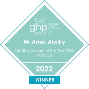 Amar Alwitry Ophthalmologist of the Year (Midlands) Winner 2022